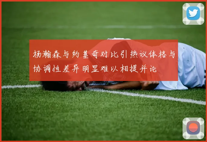 杨瀚森与约基奇对比引热议体格与协调性差异明显难以相提并论